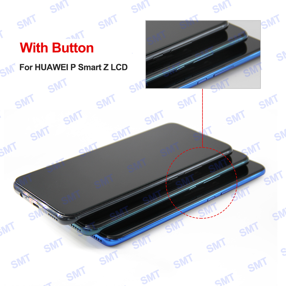 Y9 Prime 2019 AMOLED 6.5 Ã‰cran Pour Huawei P Smart Z STK-LX1 10 Doigt LCD Ã‰cran Tactile Digitizer Remplacer Pour Honor 9X (Global) n° 5