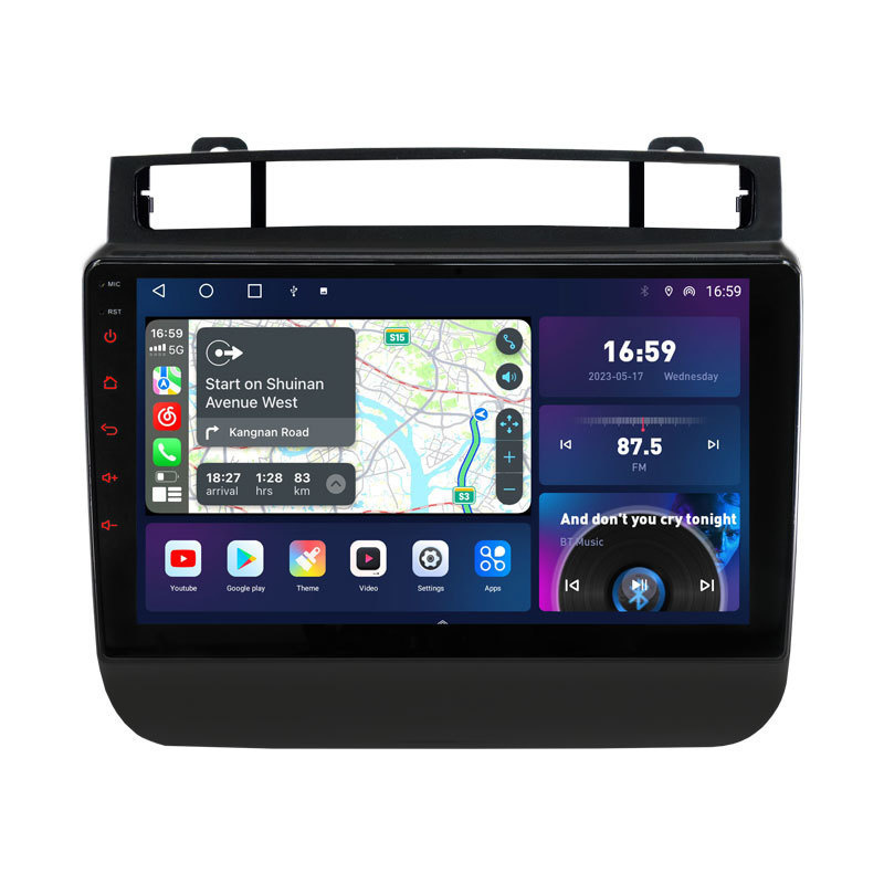 Autoradio Android, 2K, GPS, StÃ©rÃ©o, UnitÃ© Centrale, Limitation Voiture, pour Volkswagen Vw Touareg 7p, 2010, 2011, 2012, 2013, 2014, 2015, 2016, 2017 n° 3