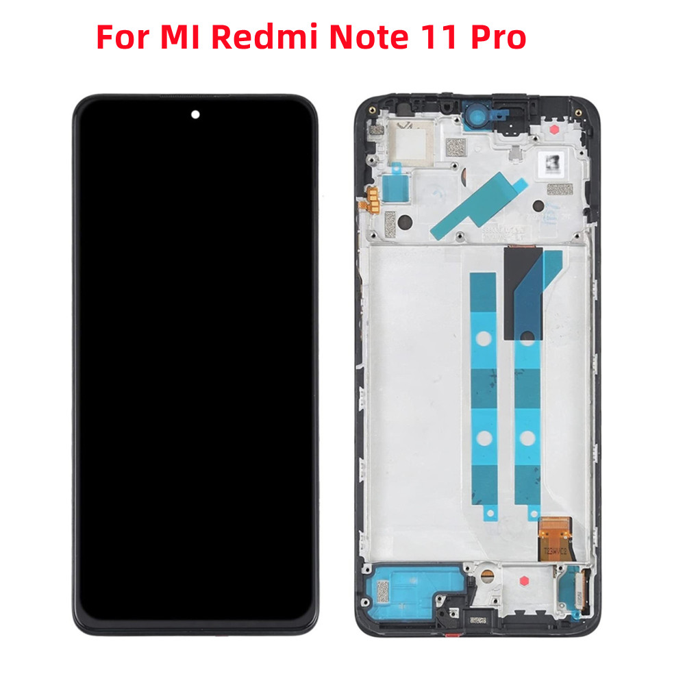 Cadre d'Ã©cran tactile d'affichage Ã  cristaux liquides pour MI Redmi Note 11 Pro, accessoires de tÃ©lÃ©phone n° 1