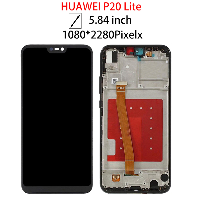 Original Nova merveilleuse LCD pour HUAWEI P20 lite LCD Ã©cran tactile HÃ©bergements eur assemblÃ©e pour Huawei p20lite/nova merveilleuse ANE-LX1 ANE-LX2 n° 3