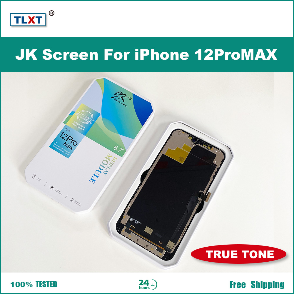 JK-Ensemble Ã©cran tactile LCD, sans frÃ©quence, piÃ¨ces de rechange, pour iPhone X Poly Xs Max 11 12 12Pro n° 6