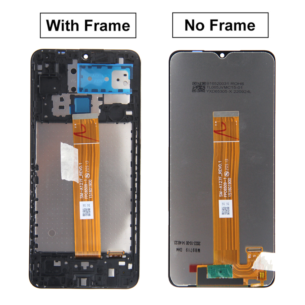 Ã‰cran tactile LCD de remplacement, 6.5 pouces, pour Samsung Galaxy A12 A125F A125F/DS, original n° 3