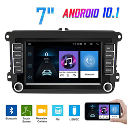 Autoradio Android 10, 7 Pouces, GPS, WiFi, CarPlay, StÃ©rÃ©o, Accessoires pour Voiture VW Golf MK5 MK6 Jetta RCD330 small picture n° 2