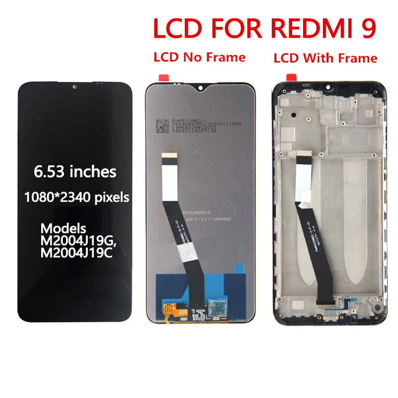 Affichage d'origine pour Xiaomi Redmi 9A/9C LCD Ã©cran tactile numÃ©riseur pour Redmi 9 LCD remplacement piÃ¨ces de tÃ©lÃ©phone assemblage n° 3