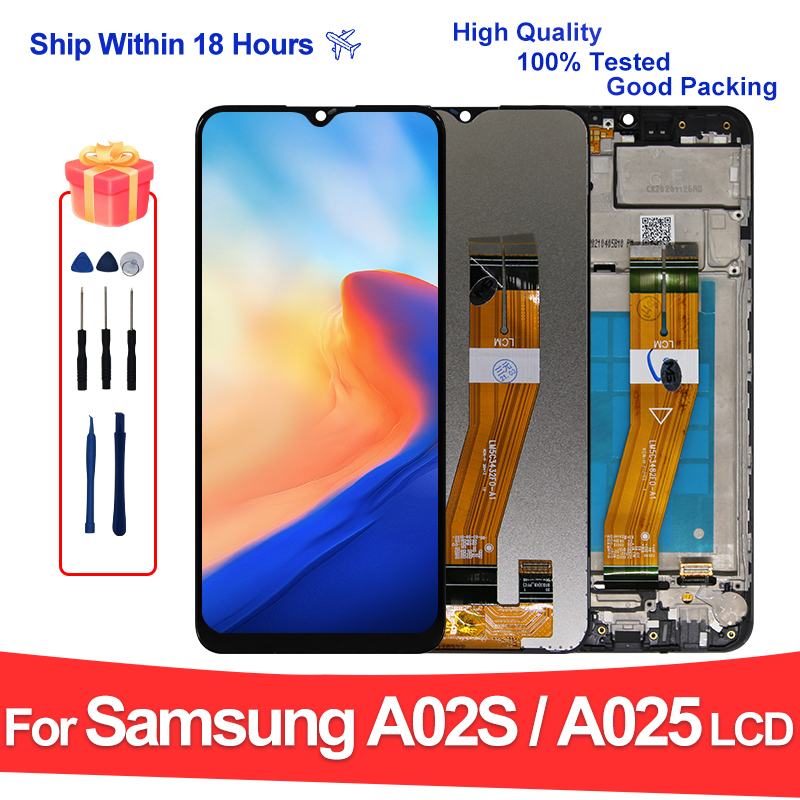 6.5 Original Pour Samsung Galaxy A02S LCD SM-A025M/DS Ã‰cran Tactile Digitizer Pour Samsung A02S Affichage SM-A025F/DS LCD n° 1