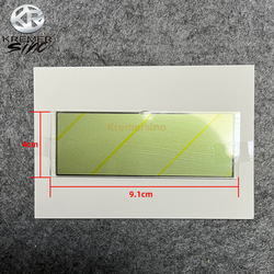 Ã‰cran LCD pour Peugeot 207, pour rÃ©paration de pixels de climatisation, moniteur d'information ACC, arriÃ¨re-plan jaune small picture n° 4