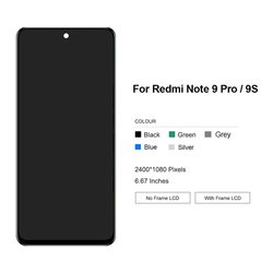 Ã‰cran tactile LCD de remplacement, 6.67 pouces, pour Xiaomi Redmi Note 9S, Redmi Note 9 Pro, original small picture n° 2