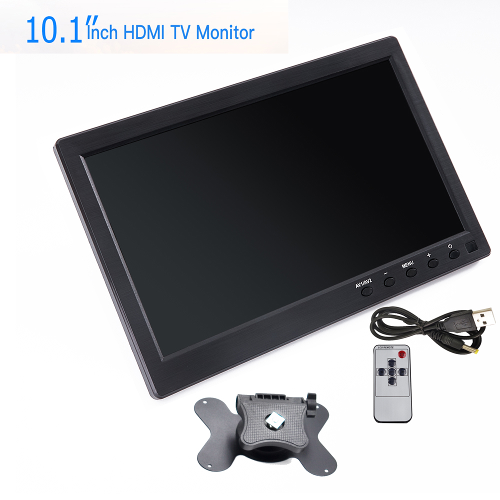 Moniteur de voiture Ã  Ã©cran numÃ©rique LCD HD, 10.1 pouces, 1024*600 IPS, surveillance avec HDMI, VGA, AV, BNG, SUB n° 1