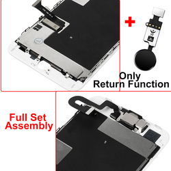 Ã‰cran LCD complet pour iPhone 8 8 Plus, Ã©cran tactile avec bouton d'accueil, A1907, A1864, assemblage de HÃ©bergements eur, piÃ¨ce de rechange et de rÃ©paration small picture n° 5