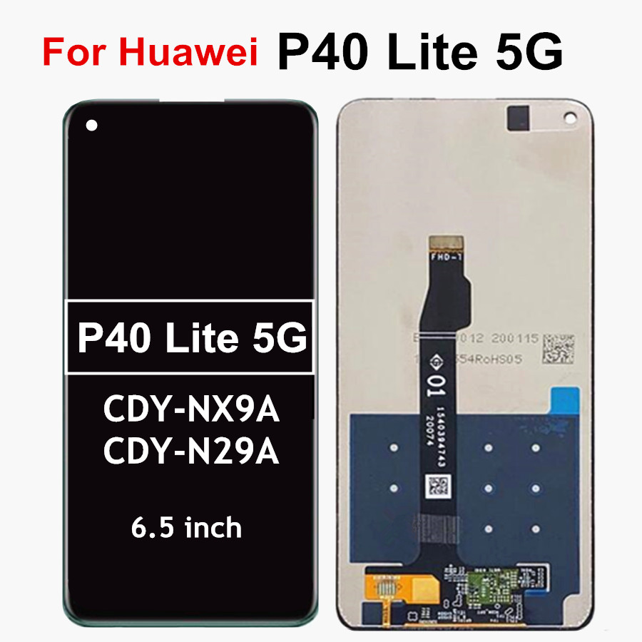 Ensemble Ã©cran tactile Lcd, 6.5 pouces, pour Huawei P40 Lite 5G Global CDY-NX9A CDY-N29A n° 1