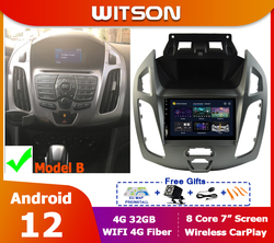 Autoradio multimÃ©dia 7 , Android 12, CarPlay, GPS, WiFi, BT, DSP, stÃ©rÃ©o, audio, pour voiture FORD NATO SIT (2014, 2015)