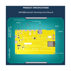 ESP32-S3 5 pouces IPS 800X480 RVB LCD TFT Display Tech HMI 8M PSRAM 16M Flash WIFI BT Smart Display MCU (avec Touch) small picture n° 6