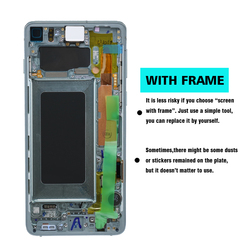 100% Original pour Samsung Galaxy S10 Ã‰cran LCD G973F/DS G973U G973F SM-G973 LCD Ã‰cran Tactile Digitizer PiÃ¨ces De Rechange small picture n° 2