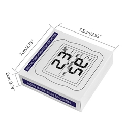 HygromÃ¨tre thermomÃ¨tre numÃ©rique Ã  Ã©cran LCD avec mÃ¨tre d'humiditÃ© de la tempÃ©rature de la corde small picture n° 6