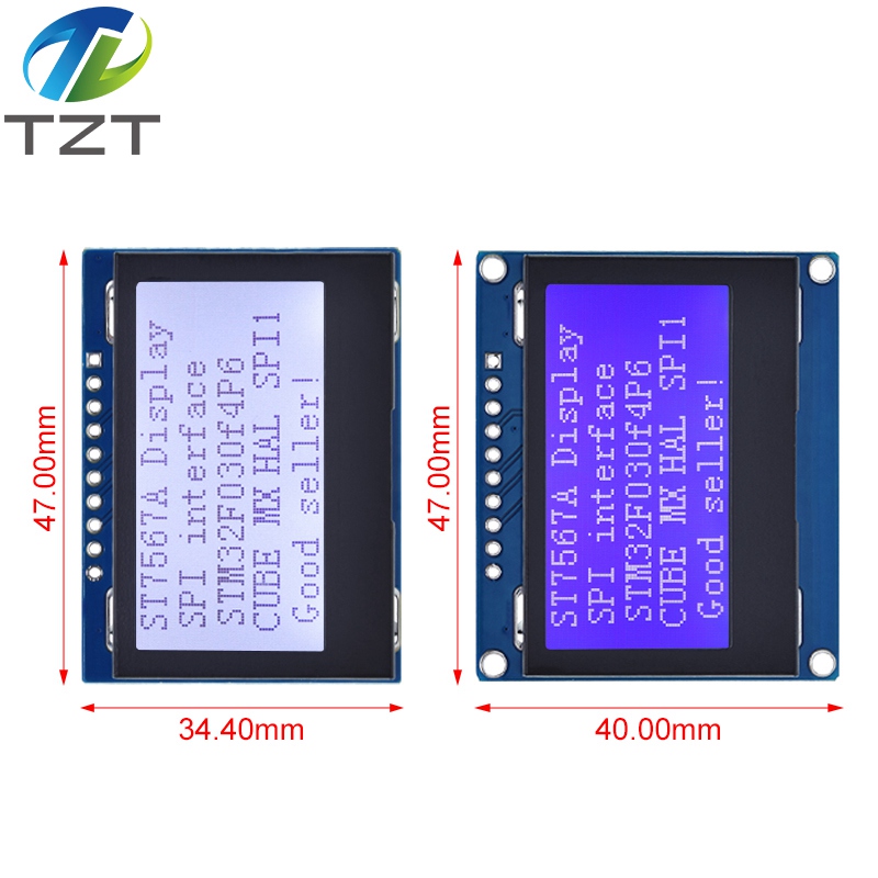 Panneau d'Ã©cran d'affichage graphique pour Ardu37, Ã©ventuelles I, technologie LCD, X64, Ã©ventuelles I, ST7567A, COG, LCM, 12864x64, matrice de points, 128 n° 2