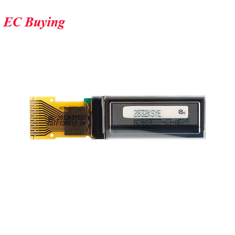 Ã‰cran OLED Tech pour Ardu37, Ã©cran LED LCD, interface IIC Ã©ventuelles I, SSD1306, blanc, bleu, jaune, 0.91*32, 0.91 pouces, 128 pouces, X32 n° 3