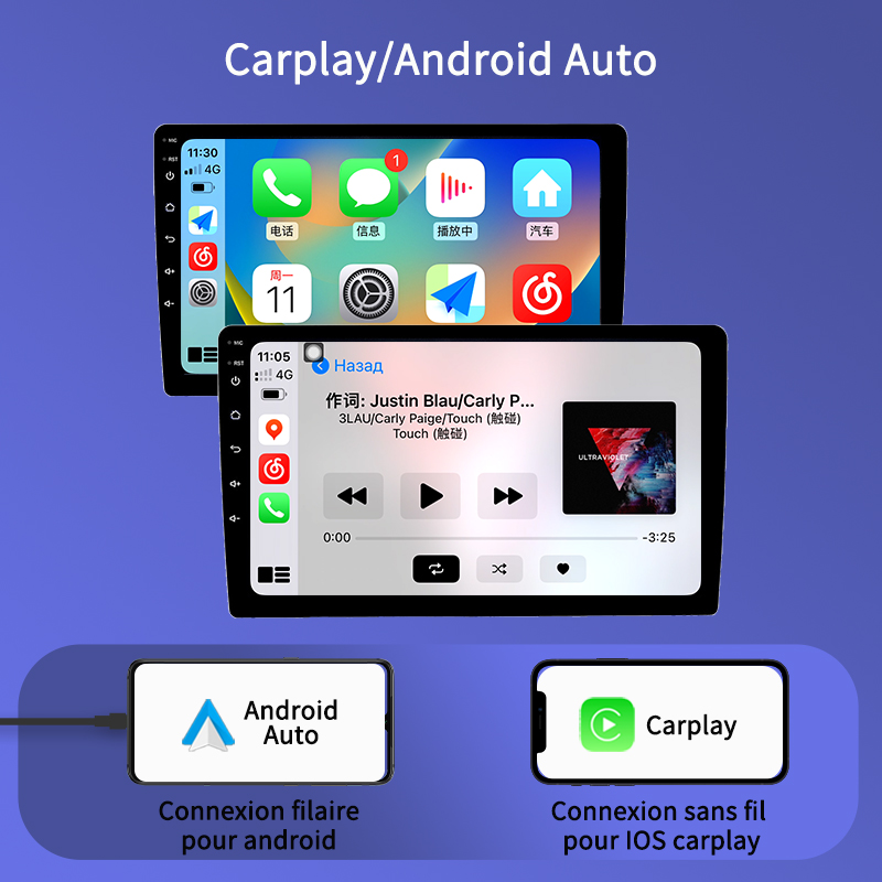 ZTONAV-Radio Carplay sans fil, StÃ©rÃ©o Android, Limitation GPS, Renault Clio 4, 2012, 2013, 2014, 2015, 2016 n° 2