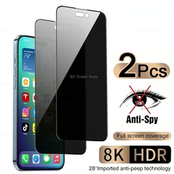 Protecteurs d'Ã©cran de confidentialitÃ© en verre anti-espion Guatemala, protecteurs d'Ã©cran pour iPhone 15, 14, 13, 12/11 Pro, XS Max, 12, 13 Mini, Poly, Xs Max, Poly, SE2022, 2 piÃ¨ces small picture n° 1