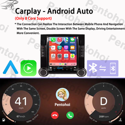 Pentohoi-Autoradio pour Volkswagen VW Touareg, Ã©cran de placements 2002-2015, navigateur Carplay, lecteur vidÃ©o Ã  limitation, Android 12, 5G small picture n° 5