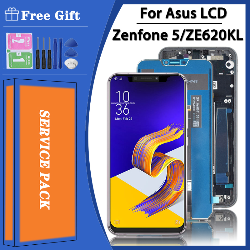 Ã‰cran tactile LCD pour Zenfone 5z ZS620KL Z01RD, 6.2 original, pour Bali ZenFone 5 traitÃ© 620KL X00QD ZF620KL X00QDA n° 1