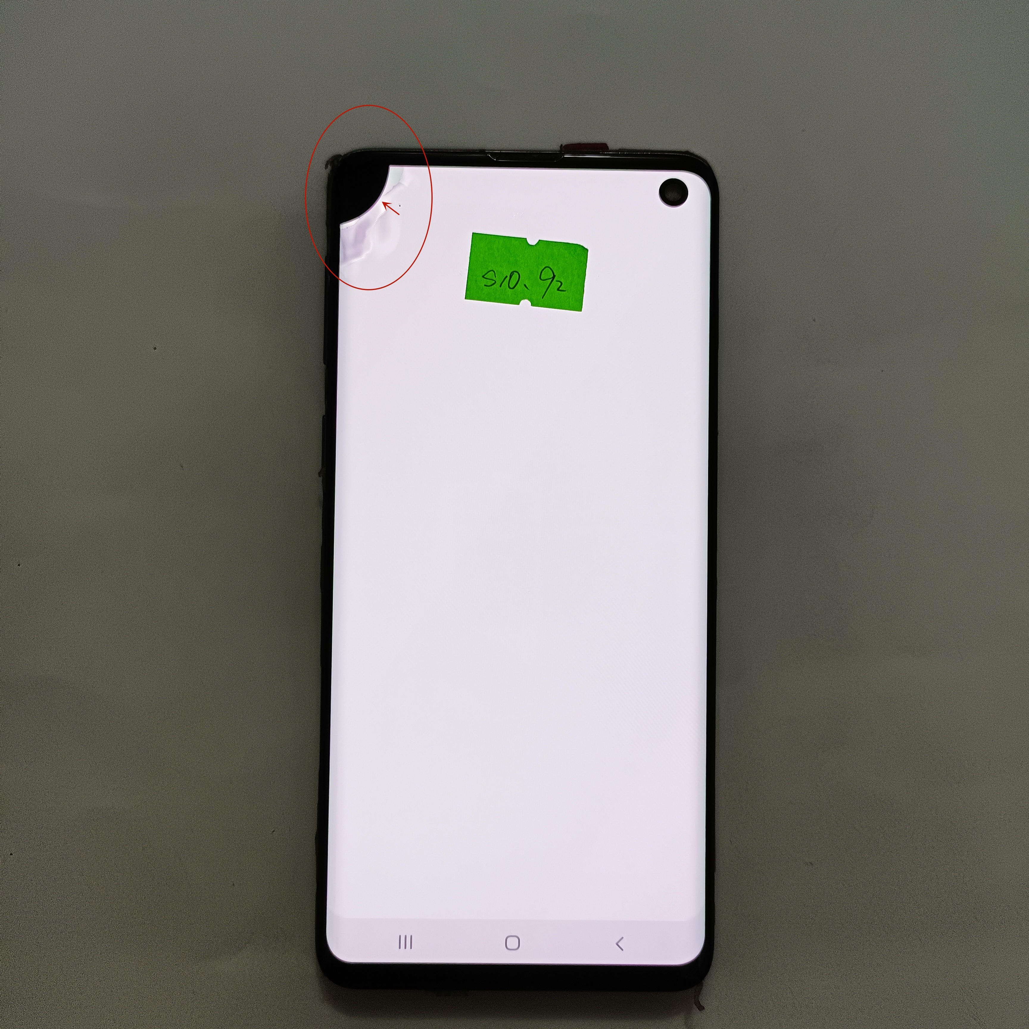 100% 6.1 LCD AMOLED d'origine pour Samsung Galaxy S10 G973 SM-G9730 G973F Affichage SM-G973F/DS et assemblage de HÃ©bergements eur d'Ã©cran tactile n° 5