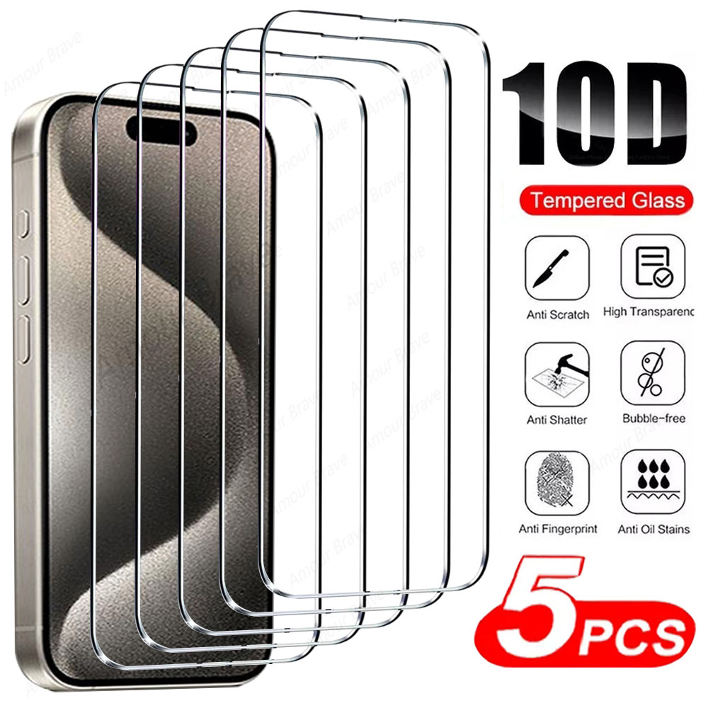 Protecteur d'Ã©cran en verre Guatemala pour iPhone, iPhone 15, 14, 13, 12, 11 Pro Max, X, XS, Poly Mini, 7, 8, 14 Plus, 15 Pro Max, 5 piÃ¨ces n° 1