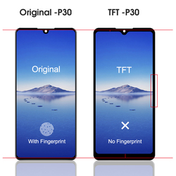Ã‰cran d'affichage avec cadre pour Huawei P30 LCD Ã©cran tactile HÃ©bergements eur remplacement 100% testÃ© P30 ELE-L29 L09 AL00 TL00 small picture n° 5