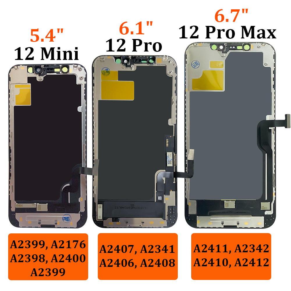 Ã‰cran OLED OEM pour iPhone, Ã©cran LCD pour iPhone 11 12 Pro X Poly XS 13 Pro MAX, assemblage de HÃ©bergements eur tactile, remplacement, rÃ©paration n° 2