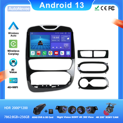 Android Auto Pour RENAULT Clio 4 BH98 KH98 2012 - 2019 Radio de Voiture Haute Performance MultimÃ©dia Lecteur VidÃ©o StÃ©rÃ©o CPU 5G DVD Wifi