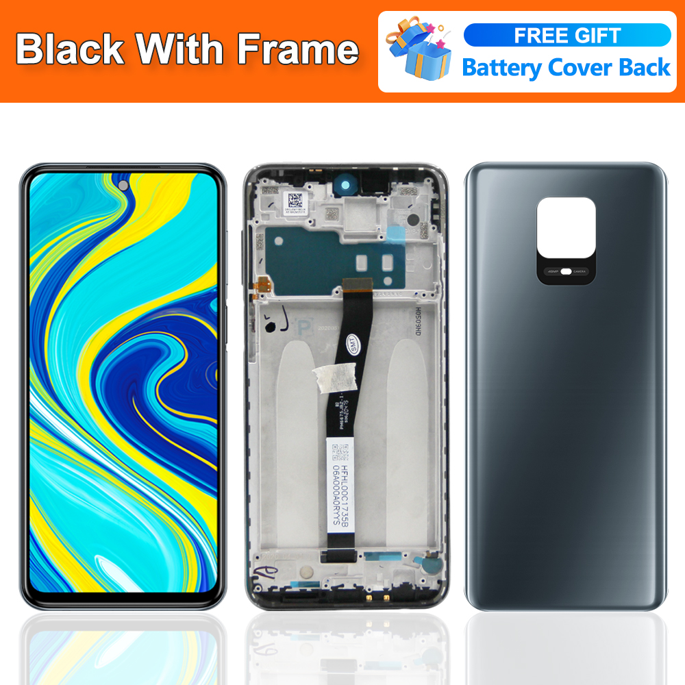 Ensemble Ã©cran tactile LCD de remplacement avec chÃ¢ssis, 6.67 original, pour Xiaomi Redmi Note 9S / Note 9 Pro n° 6