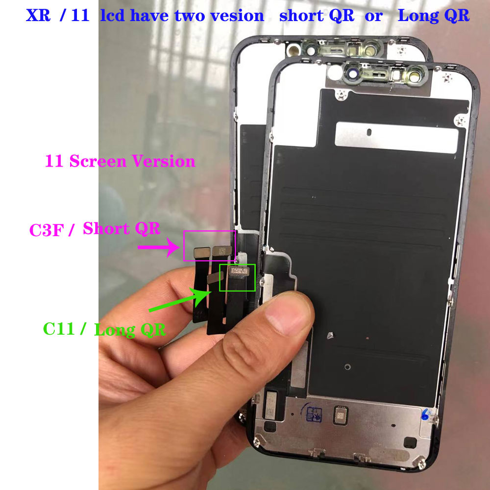 Ã‰cran LCD d'origine pour iPhone, assemblage de panneau d'affichage, remise Ã  neuf True Tone, remplacement, X, XS Max, Poly, 11 Pro Max, 12 n° 3