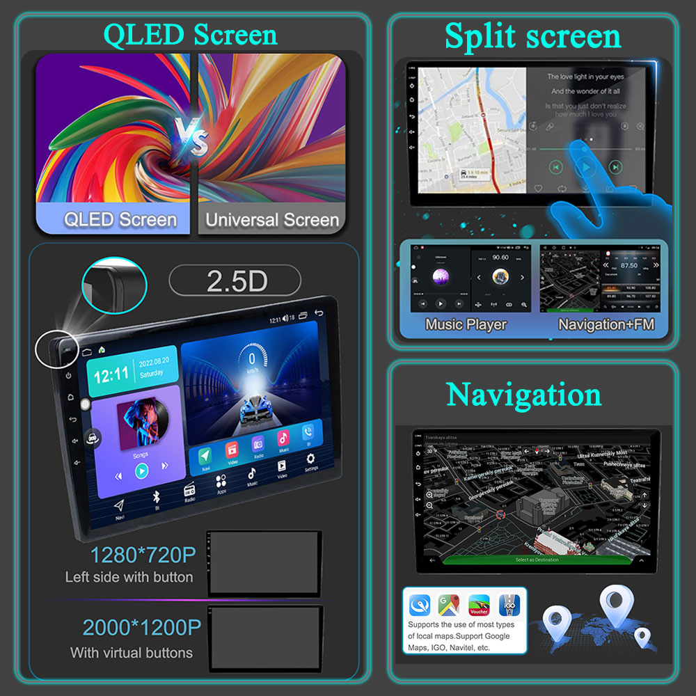 UnitÃ© principale Android pour Nissan NAVARA Frontier, distillÃ© 300, 2011-2016, Ã©cran de limitation, radio stÃ©rÃ©o, lecteur vidÃ©o, TV, voiture, navigation GPS n° 2