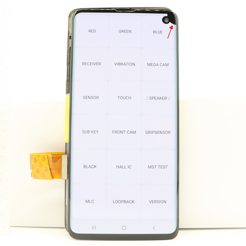 Original Amoled S 10 LCD pour Samsung Galaxy S10 G973F/DS G973U G973 Ã‰cran SM-G973 Ã‰cran Tactile Digitizer AssemblÃ©e Remplacement n° 4