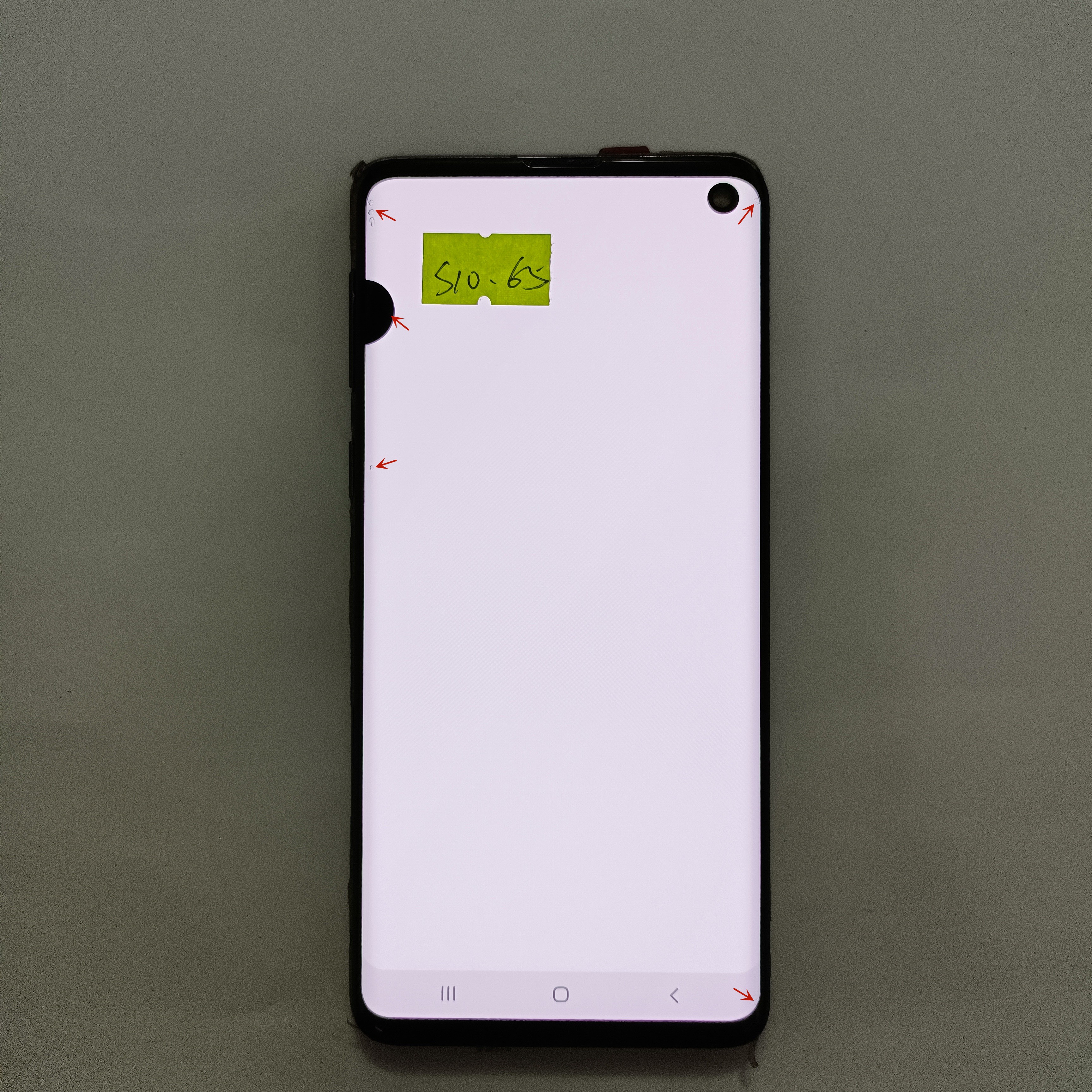 Ã‰cran LCD 6.1 d'origine pour SAMSUNG Galaxy S10 G973 G973F/DS G973U, SM-G9730 avec assemblage de HÃ©bergements eur d'affichage en verre tactile n° 5