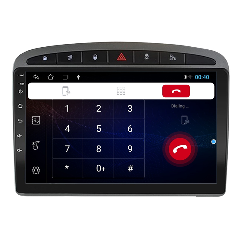 Autoradio Android 12, Navigation GPS, 4G, StÃ©rÃ©o, UnitÃ© Centrale, Lecteur de Limitation de Voiture pour KIT 408, 308, 308SW, 2010-2016 n° 3