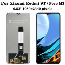 Ensemble Ã©cran tactile LCD, pour Xiaomi Redmi 9T 9M2010J19 Xenon Pheads M3 M2010J19CG, original small picture n° 3