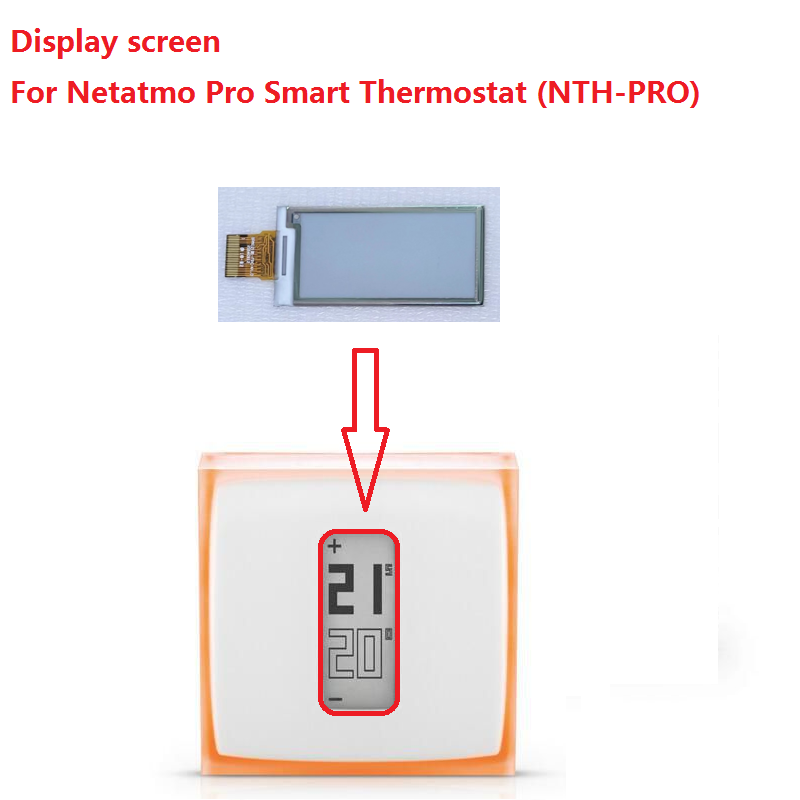 Ã‰cran LCD pour Netatmo Pro Smart Thermoandre( NTH-PRO) Ã‰cran de rÃ©paration n° 1