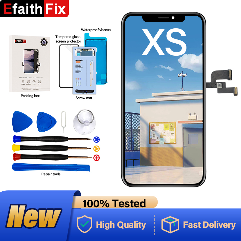 EFaithFix-Ã‰cran LCD Premium pour iPhone, Incell Touch, NumÃ©riseur pour iPhone 11, Poly XS, 11 PRO, XS MAX, X, RÃ©paration de tÃ©lÃ©phone n° 4