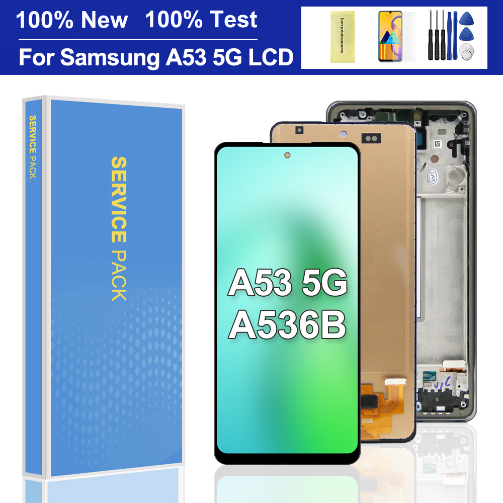 Bloc Ã©cran tactile LCD de remplacement, pour Samsung Galaxy A53 5G A536 A536U A536B, 100% testÃ© n° 1