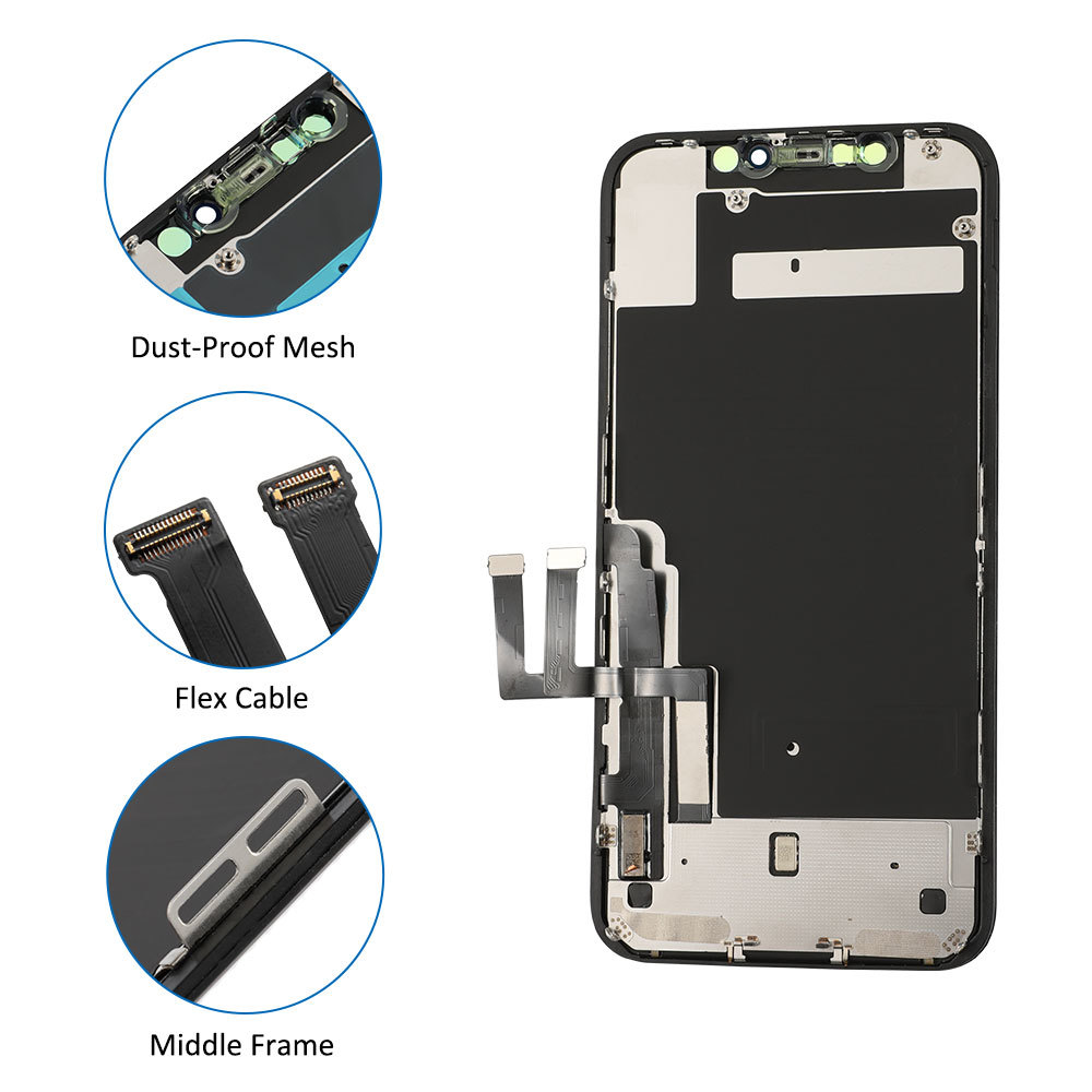 Incell-Remplacement d'Ã©cran LCD pour iPhone, assemblage de HÃ©bergements eur tactile 3D, XS Max 12 et 13 Mini, X, Poly, XS 11, nouveau n° 3