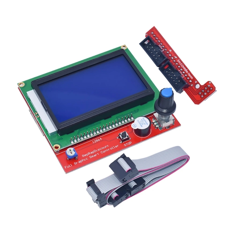 HOPP2004-Ã‰cran d'Imprimante 3D, ContrÃ´leur Technique LCD Reprap, pour Ramps 1.4, 2004, Panneau LCD 12864 n° 4