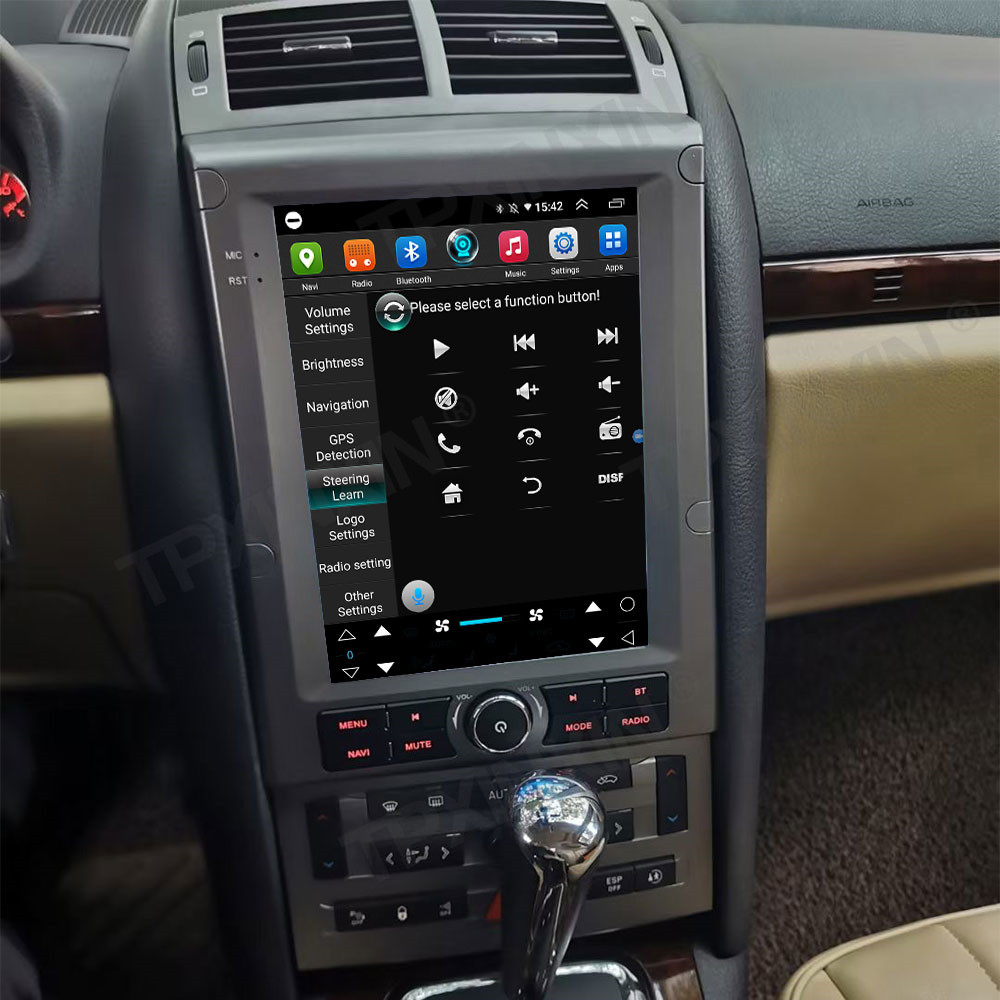 Autoradio Android de 9.7 Pouces avec Navigation GPS et Ã‰cran IPS, Lecteur DVD, Enregistreur Cassette, Limitation Radio, pour Voiture KIT 407, 2004 - 2010 n° 6