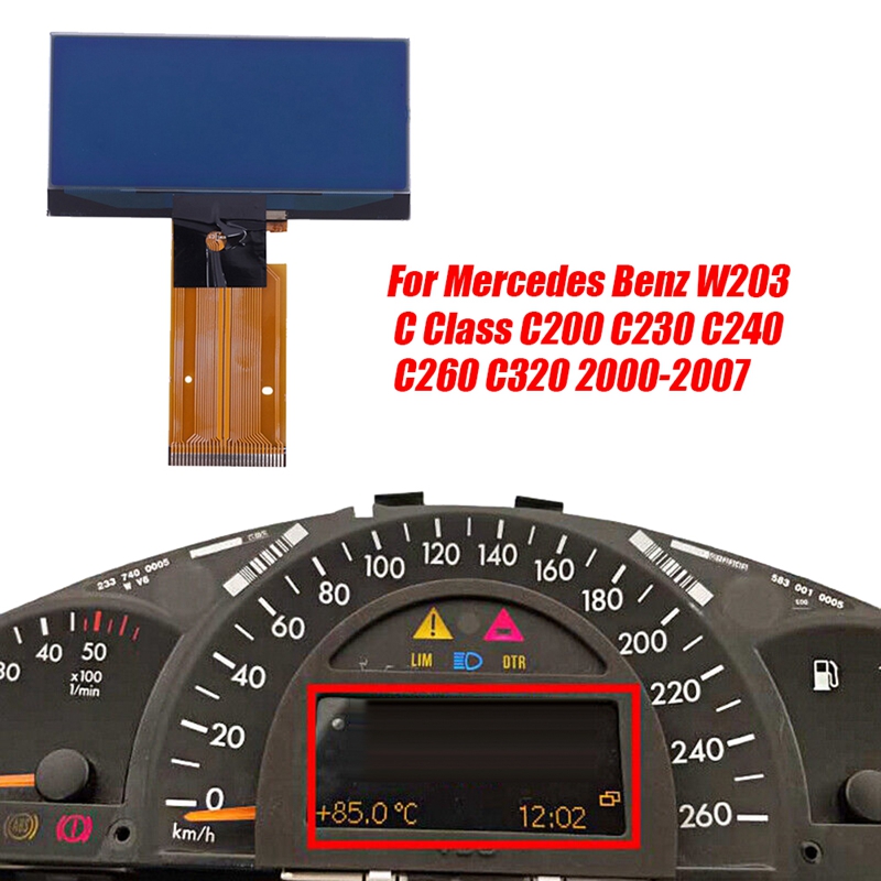 PiÃ¨ces d'Ã‰cran LCD de Voiture pour Mercedes Benz, W203, Classe C, C200, C230, C240, C260, C320, 2000-2007, RÃ©paration de Pixels n° 1