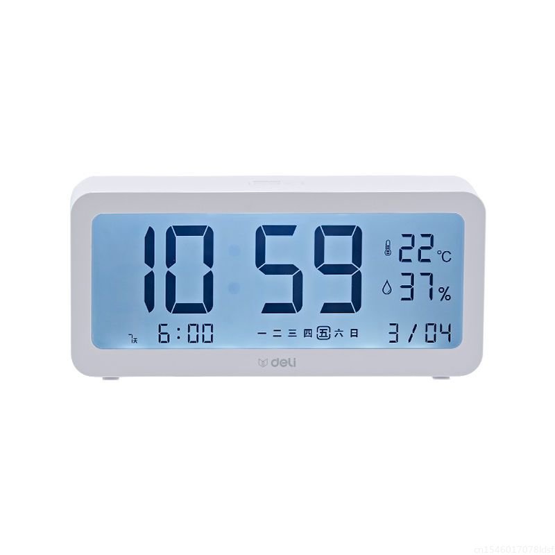 Youpin Deli â€“ Ã©cran LCD e-link, horloge numÃ©rique intelligente, humidimÃ¨tre, thermomÃ¨tres de haute prÃ©cision, capteurs de tempÃ©rature et d'humiditÃ© n° 6