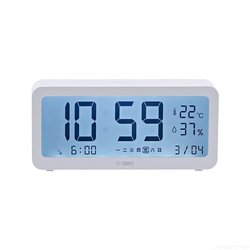 Youpin Deli â€“ Ã©cran LCD e-link, horloge numÃ©rique intelligente, humidimÃ¨tre, thermomÃ¨tres de haute prÃ©cision, capteurs de tempÃ©rature et d'humiditÃ© small picture n° 6