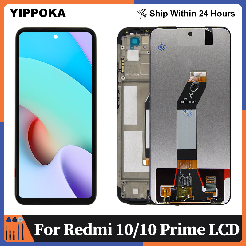 Ã‰cran tactile LCD de remplacement, 6.5 pouces, pour Xiaomi Redmi 10 Prime, Original n° 1