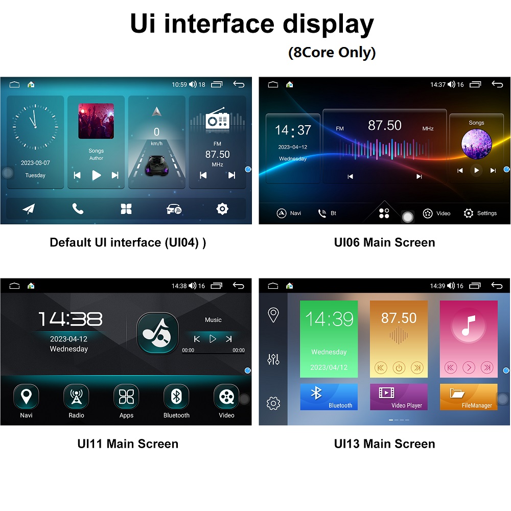 Autoradio Android 12, Navigation GPS, 4G, StÃ©rÃ©o, UnitÃ© Centrale, Lecteur de Limitation de Voiture pour KIT 408, 308, 308SW, 2010-2016 n° 5