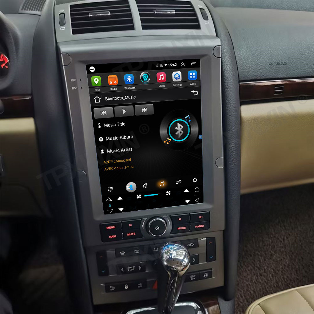 Autoradio Android de 9.7 Pouces avec Navigation GPS et Ã‰cran IPS, Lecteur DVD, Enregistreur Cassette, Limitation Radio, pour Voiture KIT 407, 2004 - 2010 n° 5