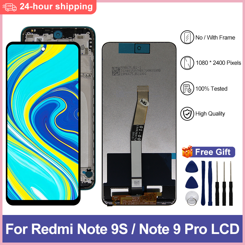 Ensemble Ã©cran tactile LCD de remplacement, 6.67 pouces, pour Xiaomi Redmi Note 9 Pro M2003J6B2G n° 1