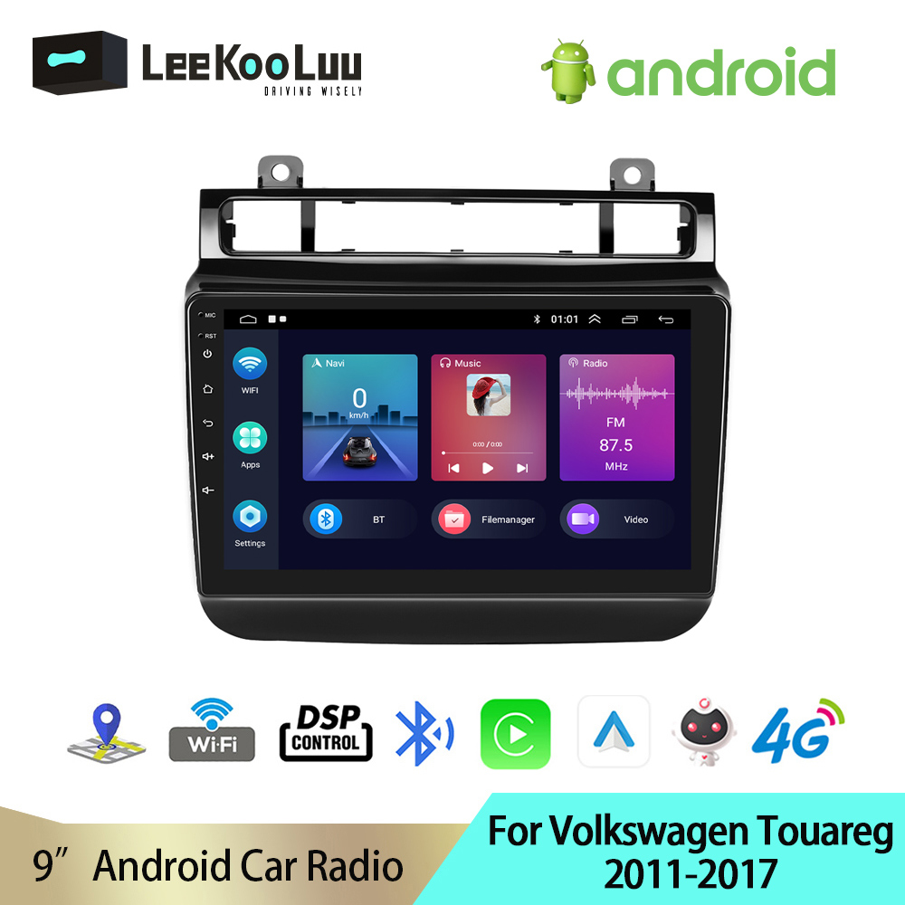 LeeKooLuu â€“ Autoradio Android, 2 Din, GPS, WiFi, 4G, DSP, Carplay, lecteur multimÃ©dia stÃ©rÃ©o, pour voiture Ford Focus (2012, 2013, 2014, 2018) n° 1